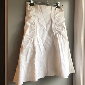 Nanette Lepore 2 white skirt new